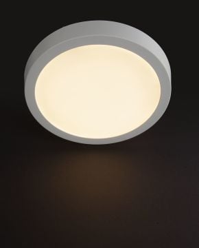 Noas 18W Sıva Üstü Yuvarlak Led Panel Siyah Kasa Günışığı YL14-1801-S