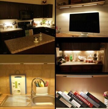 Sıva Üstü Led Bar Lineer Aydınlatma Armatürü Led Line Homojen Işık