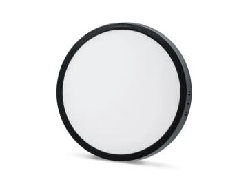 Noas 24W Sıva Üstü Yuvarlak Led Panel Siyah Kasa Günışığı YL14-2411-S