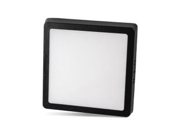 Noas 18W Sıva Üstü Kare Led Panel Siyah Kasa Günışığı YL15-1801-S