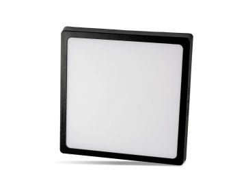 Noas 24W Sıva Üstü Kare Led Panel Siyah Kasa Beyaz Işık YL15-2400-S