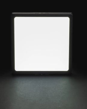 Noas 24W Sıva Üstü Kare Led Panel Siyah Kasa Beyaz Işık YL15-2400-S