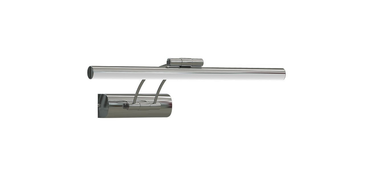 Goya Dekoratif Ayna ve Tablo Üstü Flüt Aplik 35CM GY4206 Krom