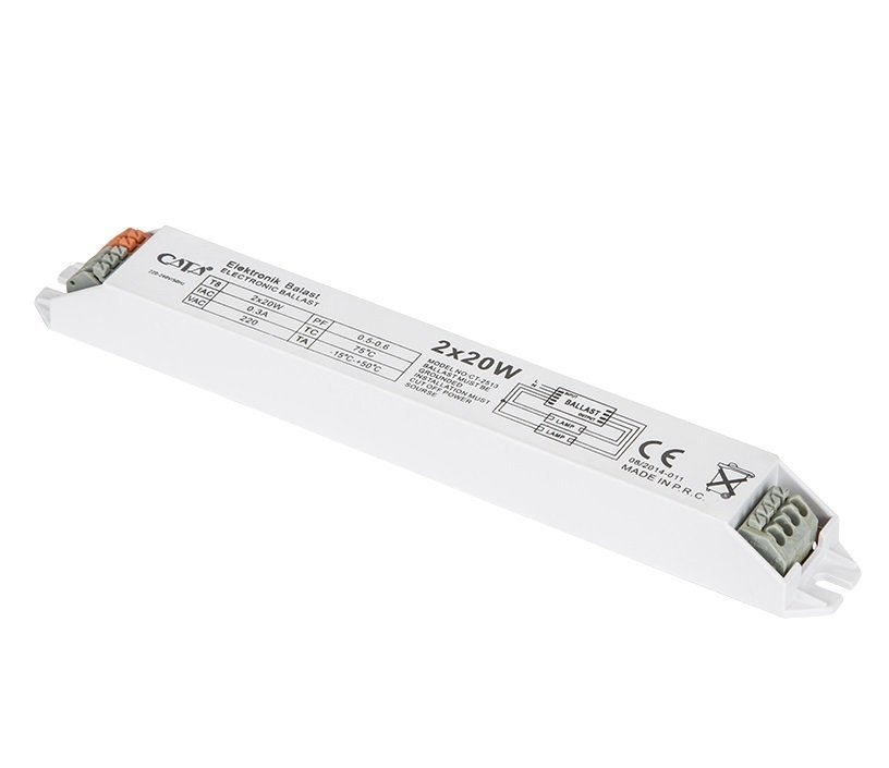 Cata 2x20W Elektronik Balast ct-2513