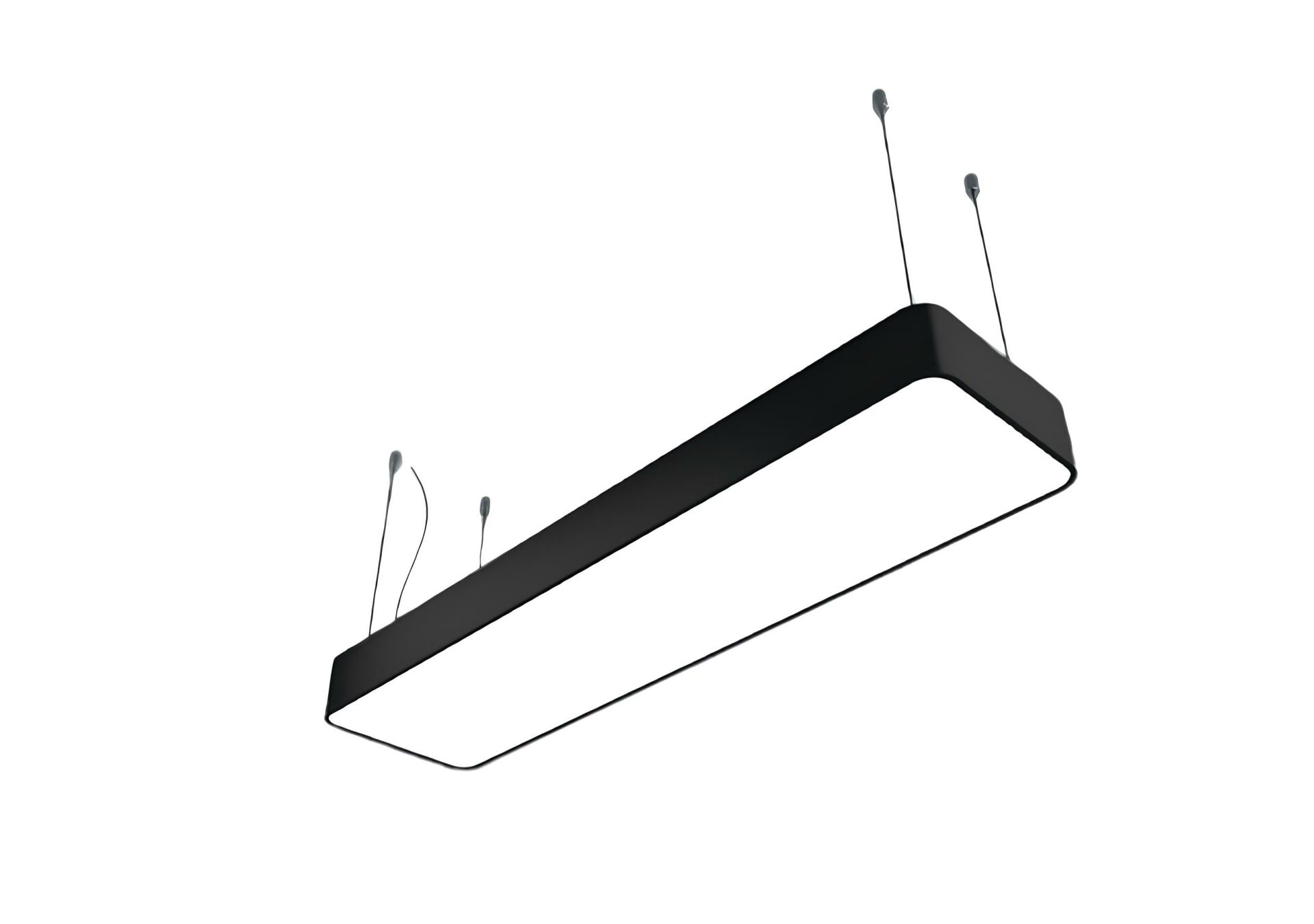 Oval Dikdörtgen Davul Modern Led Sarkıt Avize Aydınlatma Linear Avize Armatür