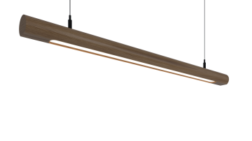 Samsung Led Tridonic Trafolu Sıva Üstü Silindir Boru Ahşap Linear Armatür 6 Cm Kasa Linear Aydınlatma