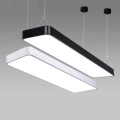 Oval Dikdörtgen Davul Modern Led Sarkıt Avize Aydınlatma Linear Avize Armatür