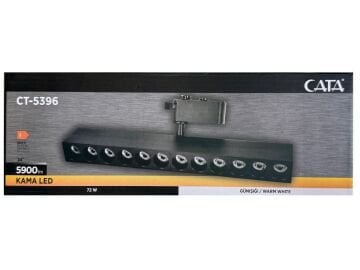 Cata 72W Kama Led Ray Spot Aydınlatma Armatürü Oynar Başlıklı ct-5396