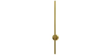 Goya 12W Düz Dekoratif Çift Yönlü Duvar Aplik Armatür 75CM GY 4208 Gold