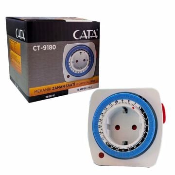 Cata Mekanik Ayarlanabilir Zaman Saati ct-9180