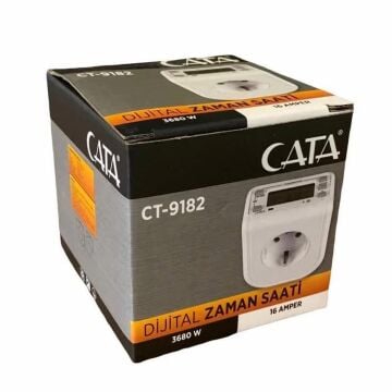 Cata Dijital Ayarlanabilir Zaman Saati ct-9182