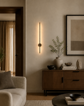Kılıç Aplik Eskitme Kasa Dekoratif Çift Yönlü Duvar Aplik Armatür 75CM