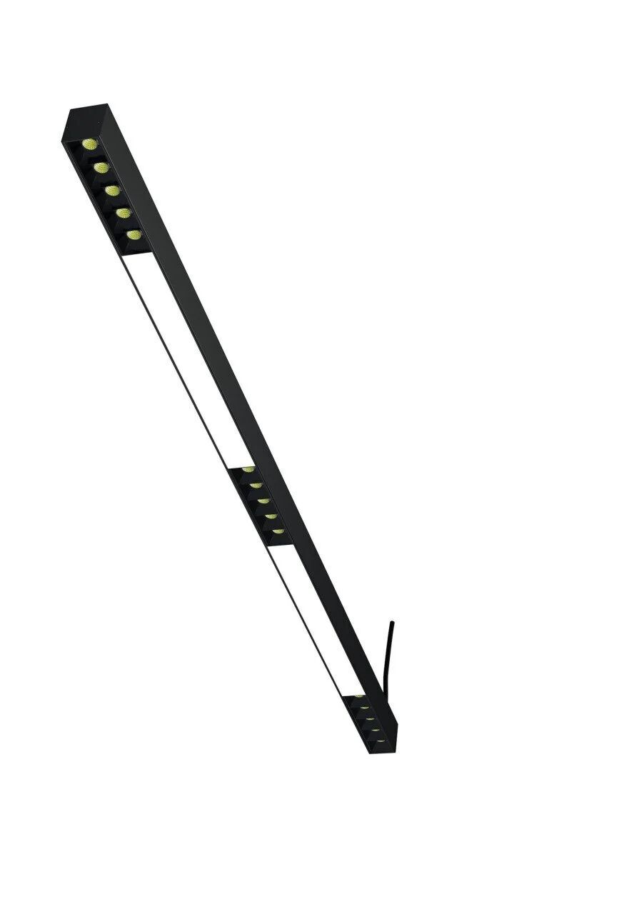 Mercekli Led Linear Aydınlatma 225Cm Samsung Led Sıva Üstü Lineer Armatür 3x4 Cm Kasa