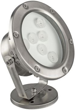 Led Havuz ve Fıskiye Aydınlatma Spot Armatürü 6-9 Watt 12 Volt Metal Kasa