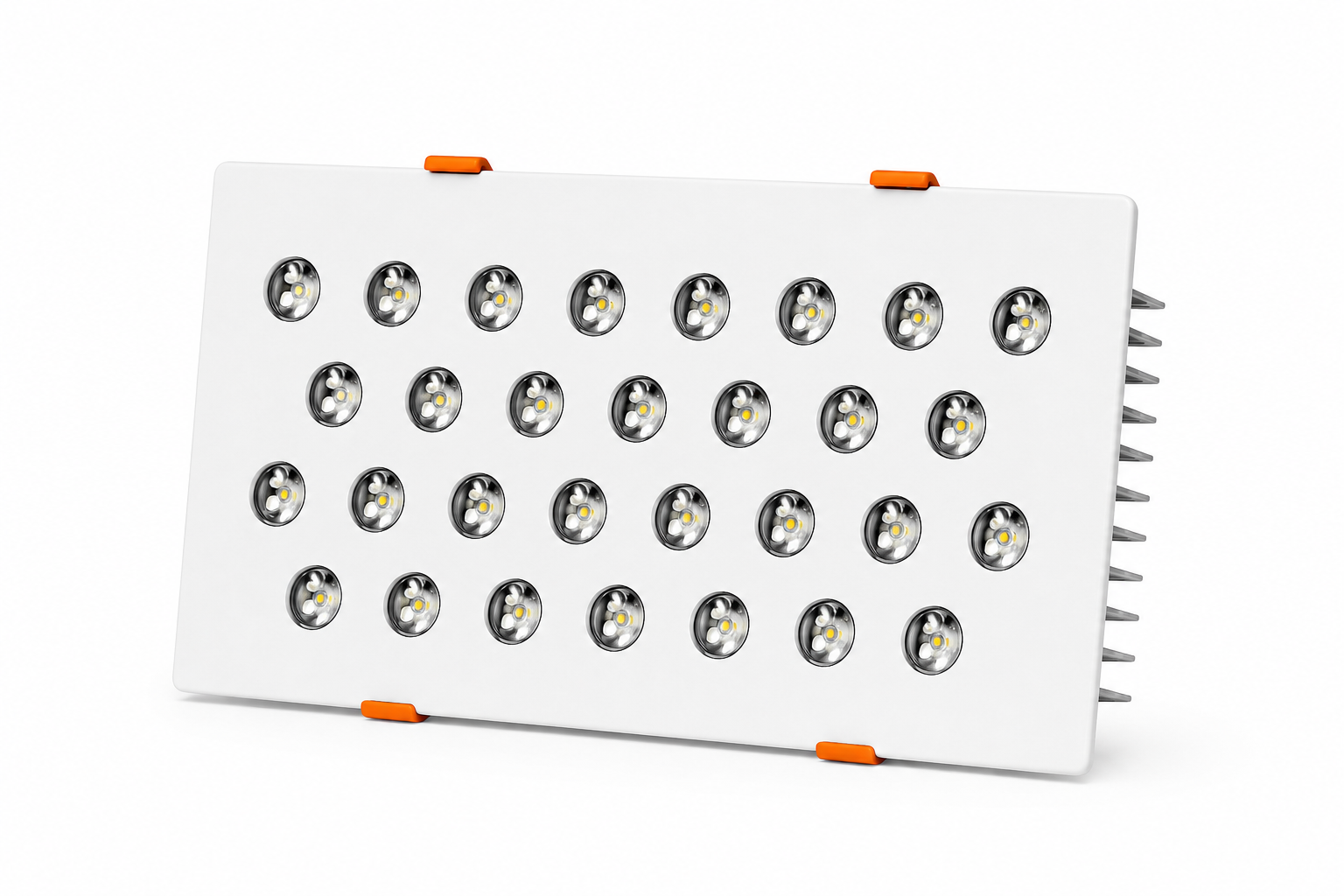 Dikdörtgen Kuyumcu Led Spot Armatürü 50W 28 Lens Sıva Altı 3000K + 6000K