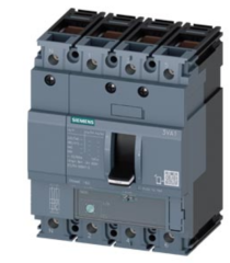 Siemens 112-160a 4 Kutuplu Termik Ayarlı Kompakt Güç Şalteri 3VA1116-5EE46-0AA0