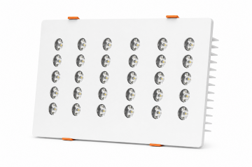 Dikdörtgen Kuyumcu Led Spot Armatürü 54W 30 Lens Sıva Altı 3000K + 6000K
