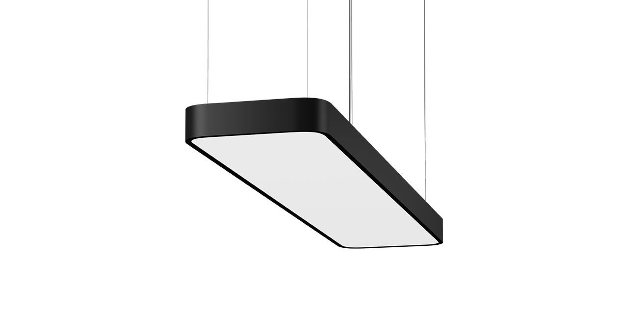 Goya 67 Watt Samsung Ledli Dekoratif Sarkıt Oval Dikdörtgen Davul Linear Aydınlatma 60CM GY 8111-60