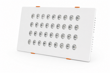 Dikdörtgen Kuyumcu Led Spot Armatürü 65W 36 Lens Sıva Altı 3000K + 6000K