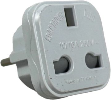 Orel İngiliz Fiş Adaptör Çocuk Korumalı 1212