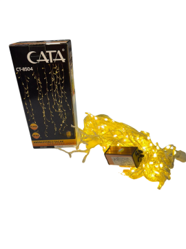 Cata 3 Metre Eklenebilir Animasyonlu Flaşlı Saçak Yılbaşı Süsleme ct-8504