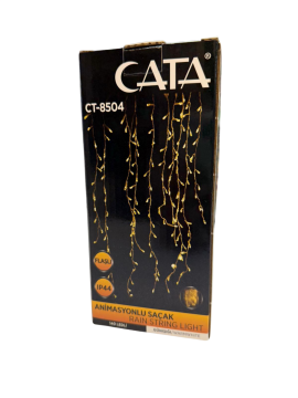 Cata 3 Metre Eklenebilir Animasyonlu Flaşlı Saçak Yılbaşı Süsleme ct-8504