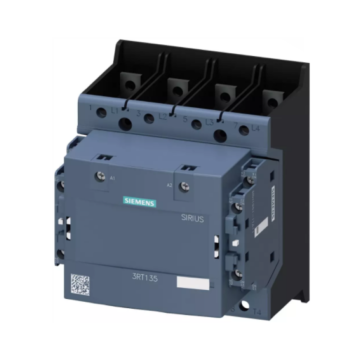 Siemens 115A AC/DC Dört Kutuplu Sirius Kontaktör 3RT1355-6AP36