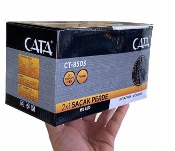 Cata Saçak Süs Dış Mekan 150 Ledli Flashlı Perde Süsleme ct-8503