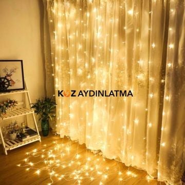 Cata Saçak Süs Dış Mekan 150 Ledli Flashlı Perde Süsleme ct-8503