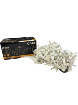 Cata 2 Metre 100x80x60 Cm Saçak Süs Dış Mekan Flashlı Perde Süsleme CT-8503