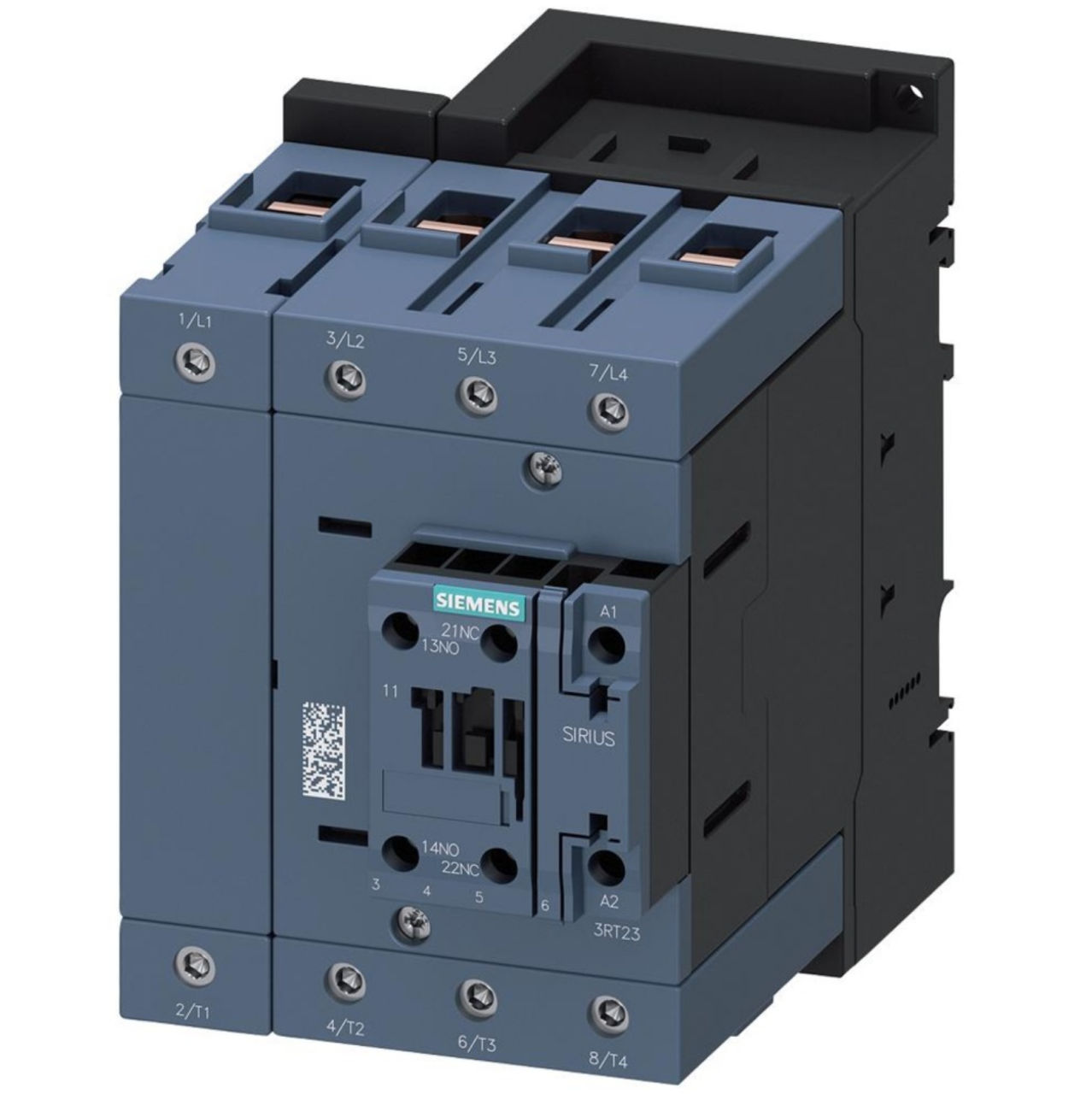 Siemens 160A AC/DC Dört Kutuplu Sirius Kontaktör 3RT2348-1AP00