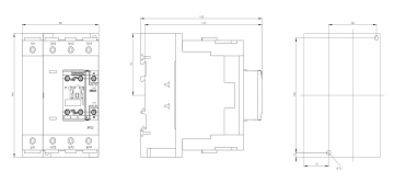 Siemens 140A AC/DC Dört Kutuplu Sirius Kontaktör 3RT2346-1AP00