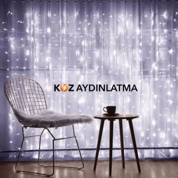 Cata Saçak Süs Dış Mekan 600 Ledli Flashlı Perde Süsleme ct-8502