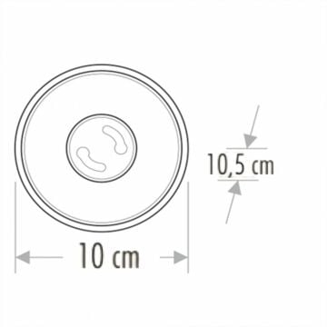 Cata Foça Siyah Bakır Sıva Üstü Silindir Dekoratif Spot Armatür ct-5421