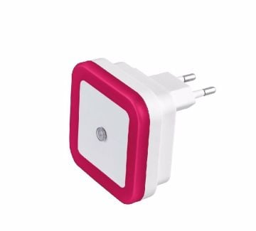 Cata 1W Pembe Renk Sensörlü Fotoselli Gece Lambası ct-9500