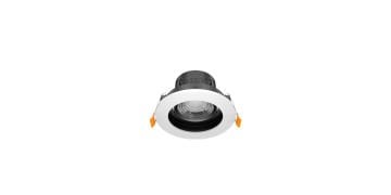 Goya 8 Watt Yuvarlak Dimlenebilir Samsung Ledli Spot Armatür GY 1741-8 2700K (Sarı Işık) - Siyah - Beyaz - Dimsiz