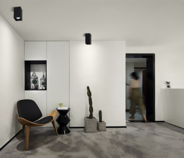 Cata Bergama Siyah Platin Sıva Üstü Kare Dekoratif Spot Armatür ct-5420