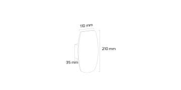 Goya 10W Dış Mekan Dekoratif Led Duvar Aplik Aydınlatma GY 6226