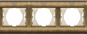 Viko Thea Blu Üçlü Çerçeve Antik