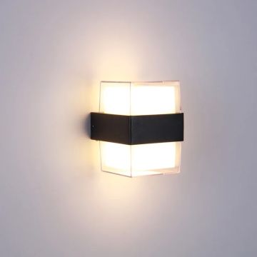 Goya 14W Dış Mekan Dekoratif Led Duvar Aplik Aydınlatma GY 6230