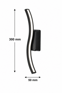 Poseidon Modern Led Duvar Apliği Dekoratif Aplik Duvar Aydınlatma
