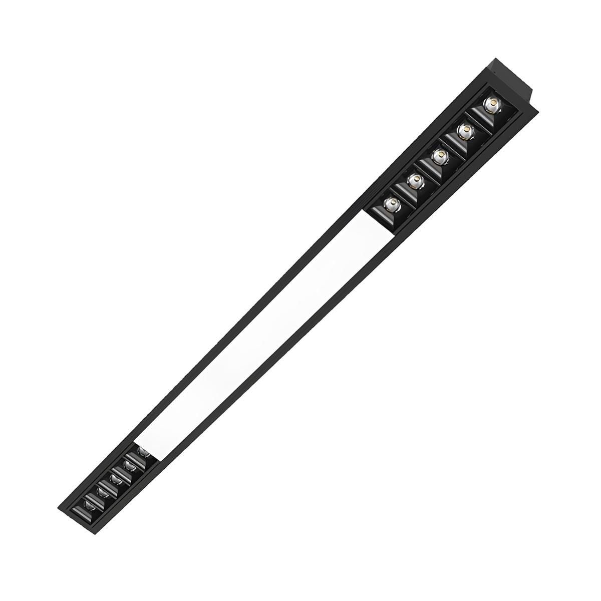Sıva Altı Mercekli Led Linear Aydınlatma 66Cm Osram Led Gömme Lineer Armatür 5x3,4x3,4 Cm Kasa