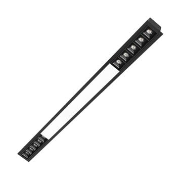 Sıva Altı Mercekli Led Linear Aydınlatma 66Cm Osram Led Gömme Lineer Armatür 5x3,4x3,4 Cm Kasa