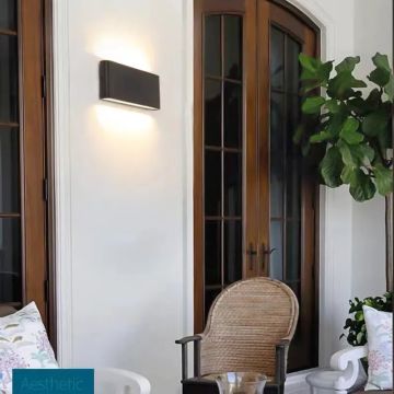 Goya 12W Dış Mekan Dekoratif Led Duvar Aplik Aydınlatma GY 6222