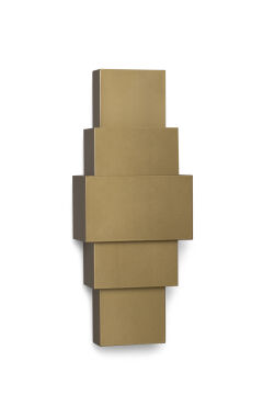 Kirpi 8 Watt Gold Kasa Led Gün Işığı Duvar Aplik