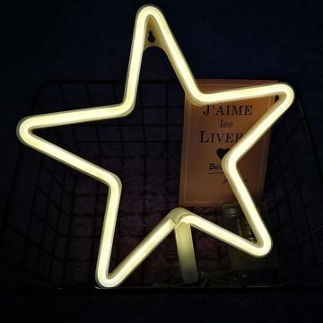 Led Neon Yıldız Dış Mekan Bahçe Yılbaşı Süsleme SNC-801-1