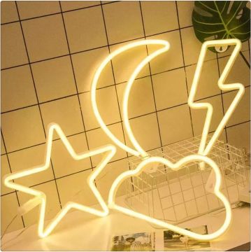 Led Neon Yıldız Dış Mekan Bahçe Yılbaşı Süsleme SNC-801-1
