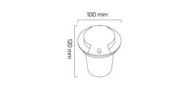 Goya 3W Dış Mekan Dekoratif Led Duvar Aplik Aydınlatma GY 6245