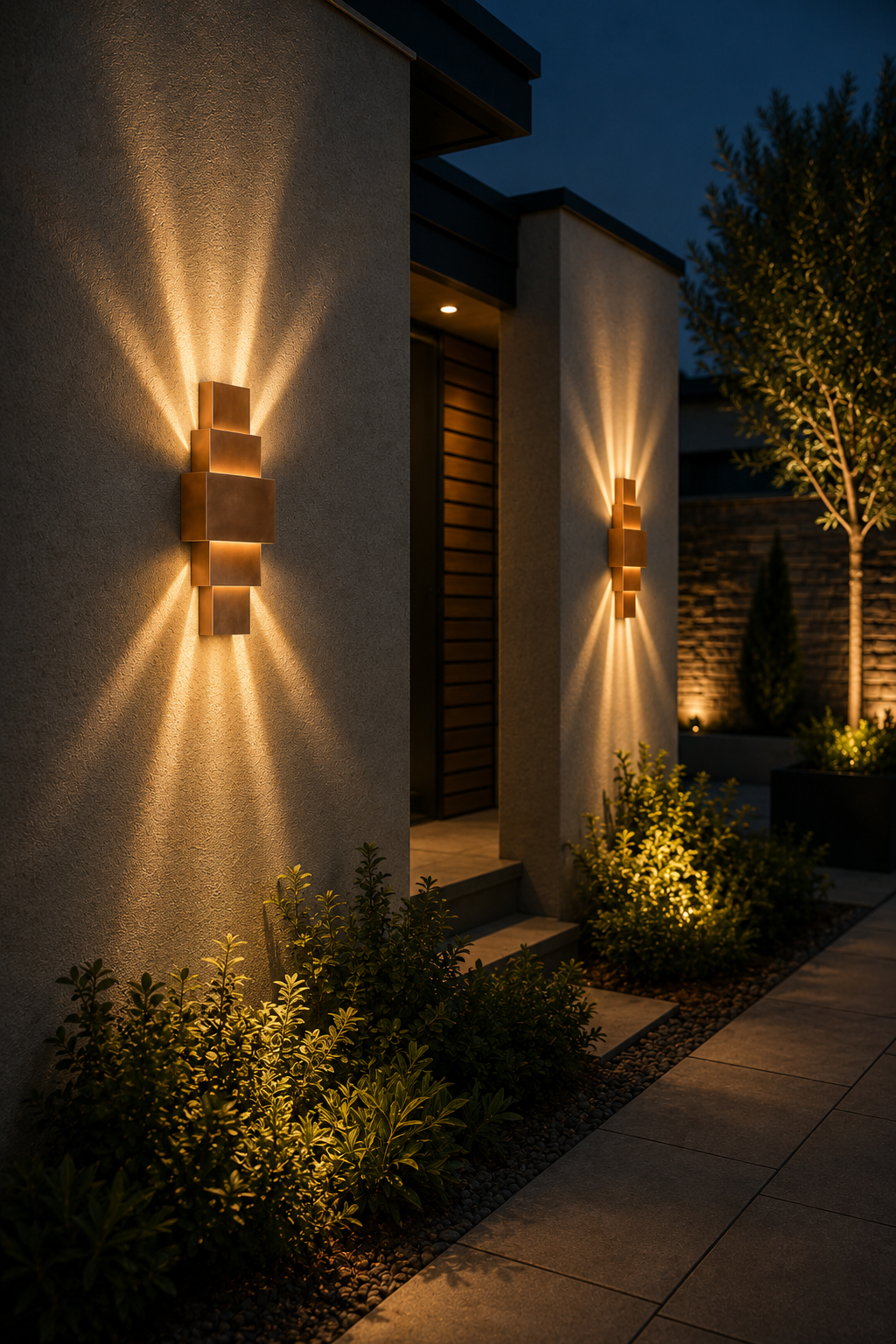Kirpi 8 Watt Bakır Kasa Led Gün Işığı Duvar Aplik