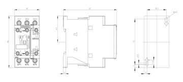 Siemens 17A 7.5kW 1NO+1NC Sirius Kontaktör 3RT2025-1AP00